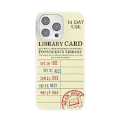 PopSockets Library Card &mdash; iPhone 13 Pro MagSafe Case image number 1