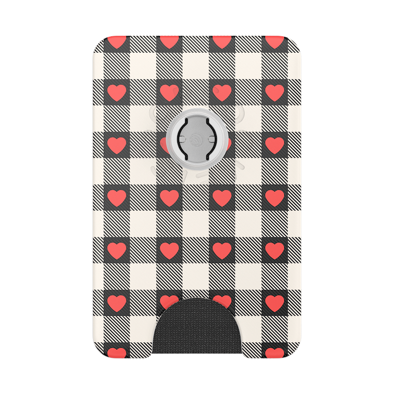 Heartbreaker Gingham &mdash; MagSafe PopWallet+ image number 3