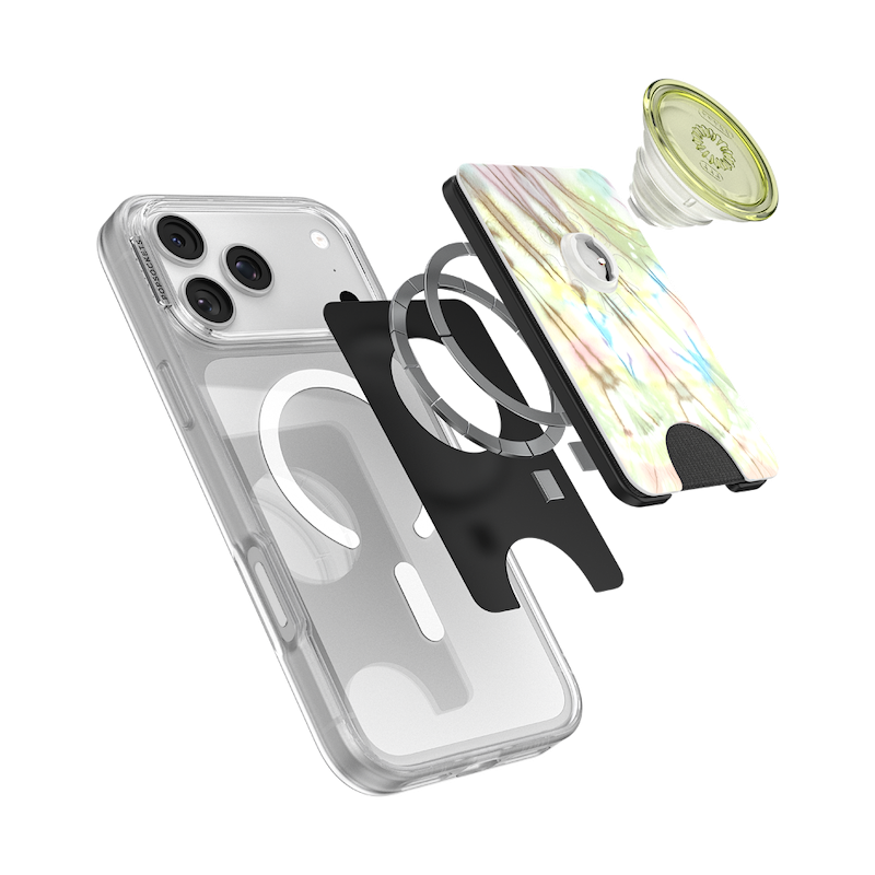 Coastal Tie-Dye Green &mdash; MagSafe PopWallet+ image number 10