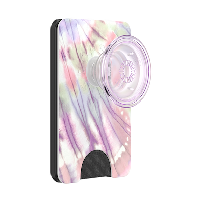 Coastal Tie-Dye Purple &mdash; MagSafe PopWallet+