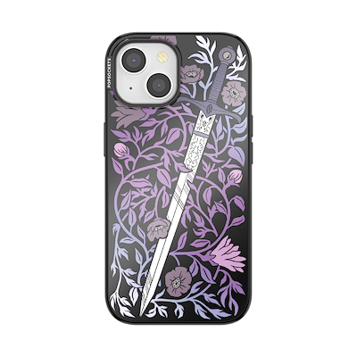 Mirror Thorny Blade Lavender&nbsp; &mdash; iPhone 15 MagSafe Case