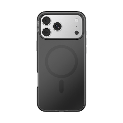 Black Translucent &mdash; iPhone 18 Pro Max MagSafe Case