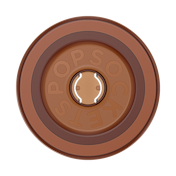 Enamel Sun Jewel Amber &mdash; MagSafe PopGrip image number 3