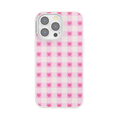 Blush Gingham &mdash; iPhone 13 Pro MagSafe Case