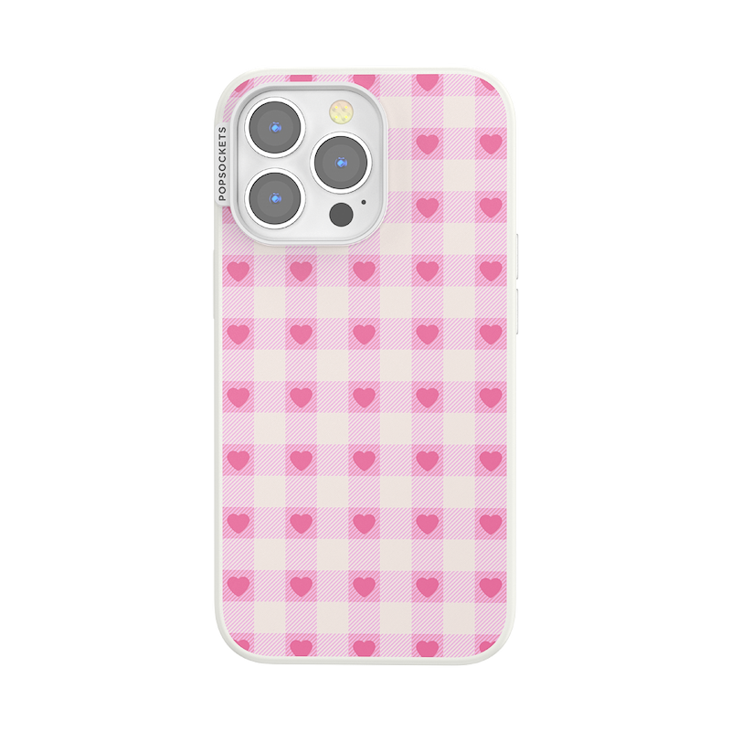 Blush Gingham &mdash; iPhone 13 Pro MagSafe Case image number 0
