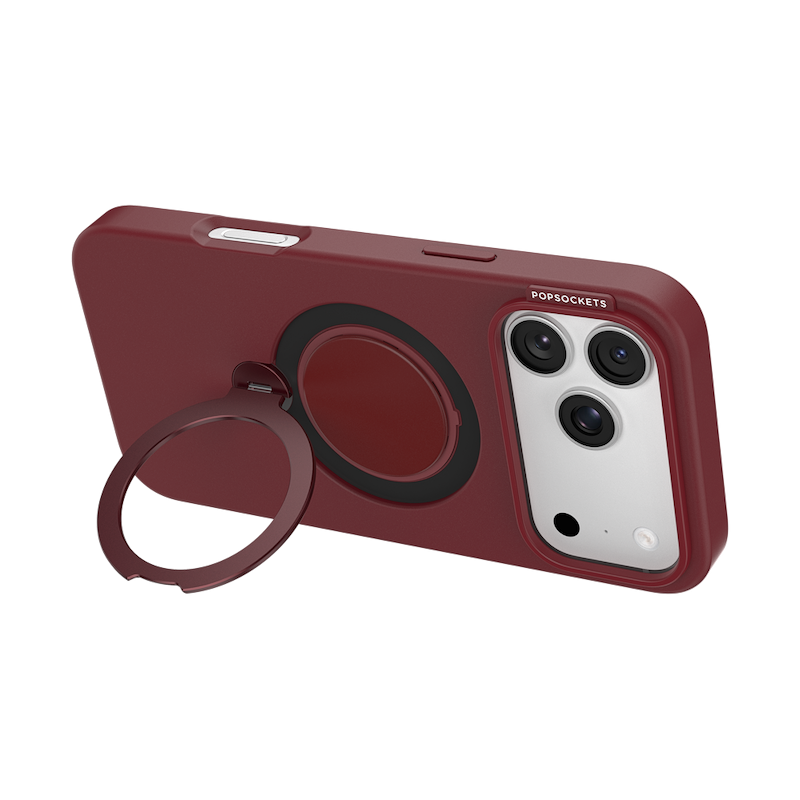 Burgundy &mdash; iPhone 18 Pro Max Low-Pro MagSafe Case image number 8