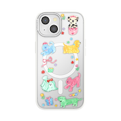 Puppy Cluster &mdash; iPhone 15 MagSafe Case image number 1