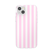 Club Stripe Pink&nbsp; &mdash; iPhone 15 Plus MagSafe Case image number 1