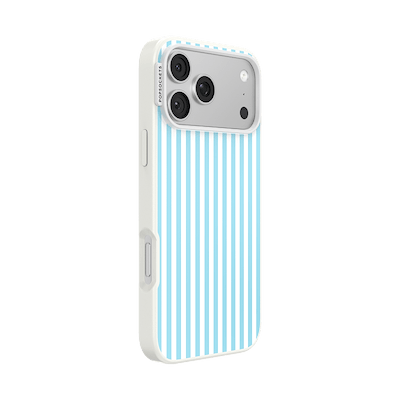 Secondary image for hover Soft Blue Stripe &mdash; iPhone 17 Pro Max MagSafe Case