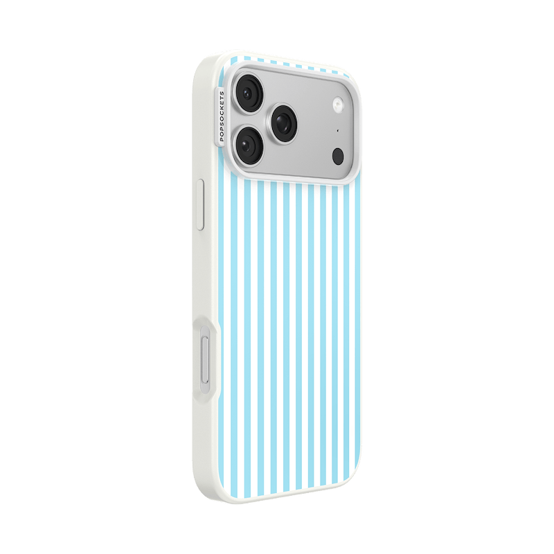 Soft Blue Stripe &mdash; iPhone 17 Pro Max MagSafe Case image number 1