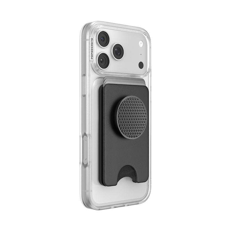 Knurl Black &mdash; MagSafe Kick-Out PopWallet+ & Stand image number 11