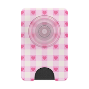 Blush Gingham &mdash; MagSafe PopWallet+ image number 2
