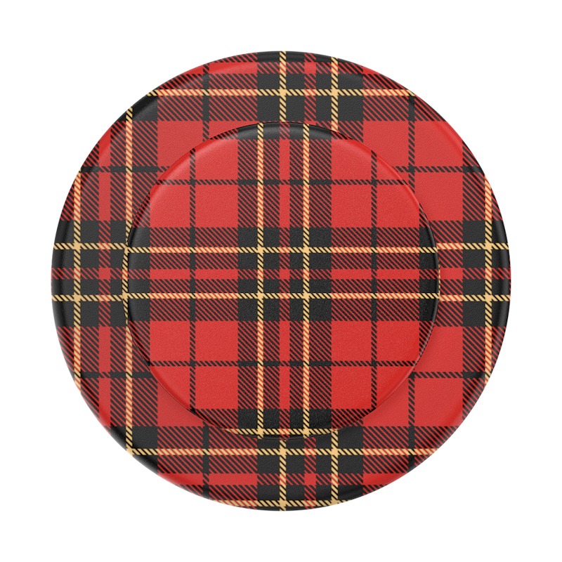 Classic Tartan Red &mdash; MagSafe PopGrip image number 1