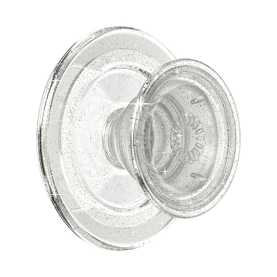 Clear Glitter — MagSafe PopGrip