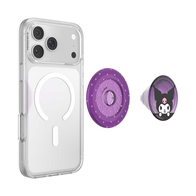 Peek-a-Boo Kuromi &mdash; MagSafe PopGrip image number 4