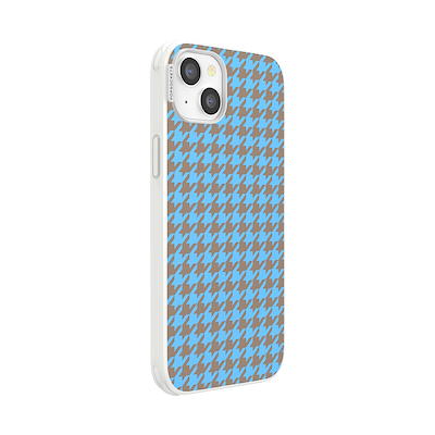Secondary image for hover Houndstooth Bleige &mdash; iPhone 14 Plus MagSafe Case