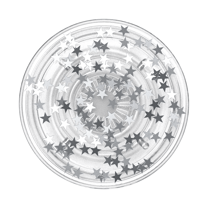 Glitter Star Fire &mdash; Adhesive PopGrip image number 1