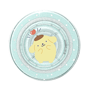 Pompompurin Mint Glitter &mdash; MagSafe PopGrip image number 2