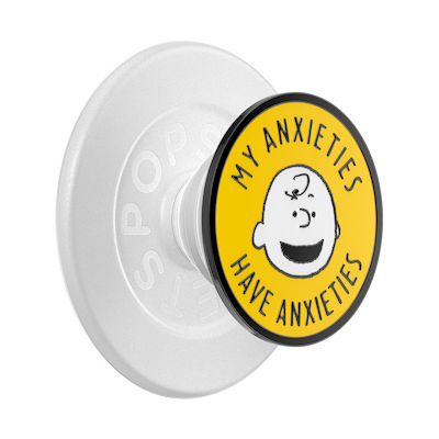 Enamel My Anxieties Have Anxieties — MagSafe PopGrip