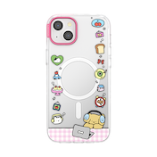 Dog Typing &mdash; iPhone 15 Plus MagSafe Case image number 1