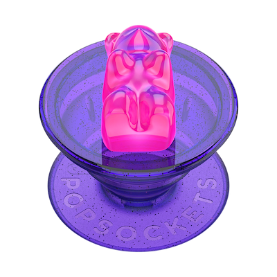 Bon Bon Gummy Bear Purple Punch &mdash; Adhesive PopGrip
