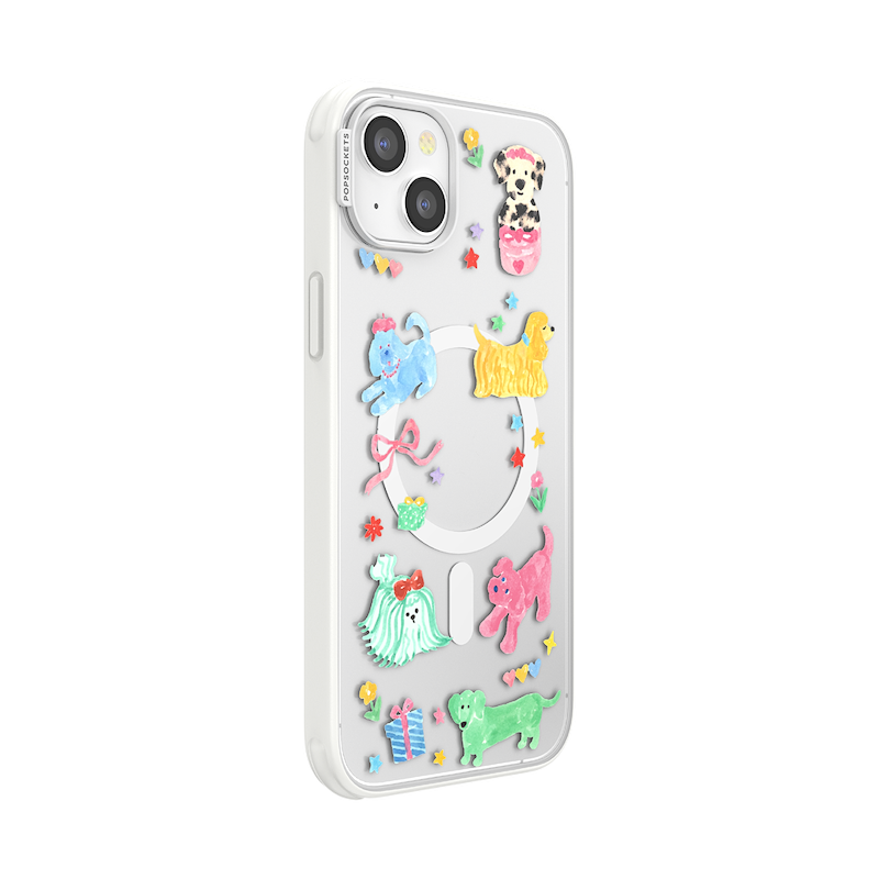 Puppy Cluster &mdash; iPhone 14 Plus MagSafe Case image number 1