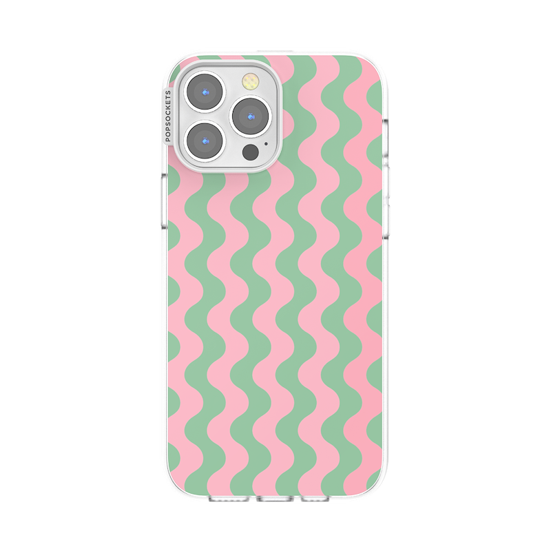 Wavy Flamingo &mdash; iPhone 13 Pro Max MagSafe Case image number 0