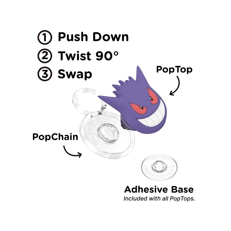 PopOut Gengar Face &mdash;  PopTop image number 1