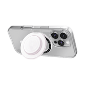 White Opalescent  &mdash;  MagSafe Kick-Out Grip & Stand image number 11