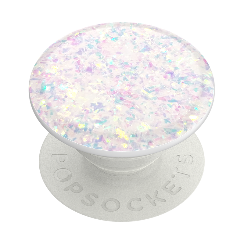 Iridescent Confetti White &mdash; Adhesive PopGrip image number 0