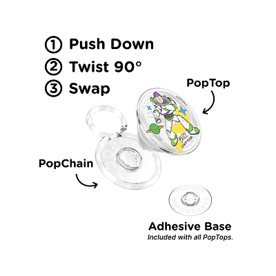 Secondary image for hover Toy Story Glitter Buzz  &mdash;  PopTop