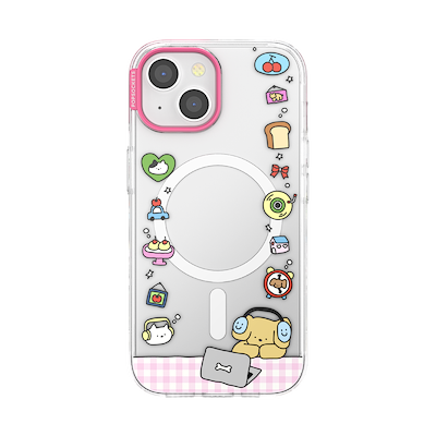 Dog Typing &mdash; iPhone 15 MagSafe Case