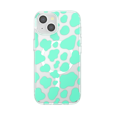 Turquoise Cow Cow&nbsp; &mdash; iPhone 15 MagSafe Case