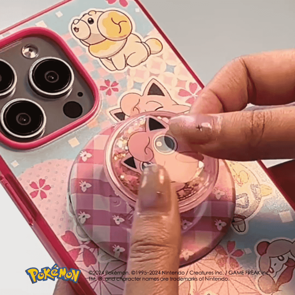 Tidepool Squishy Jigglypuff Sparkle — MagSafe PopGrip image number 2