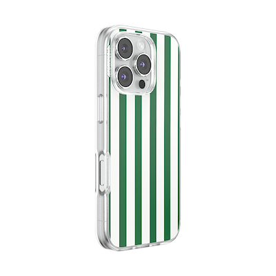 Secondary image for hover Club Stripe Green &mdash; iPhone 16 Pro MagSafe Case