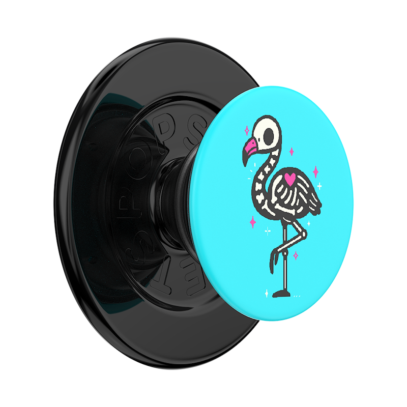 Goth Flamingo &mdash; MagSafe PopGrip image number 0
