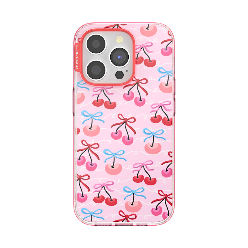 Cherry Bows &mdash; iPhone 15 Pro MagSafe Case image number 0