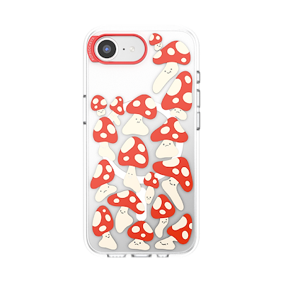 Red Shrooms — iPhone 16E MagSafe Case