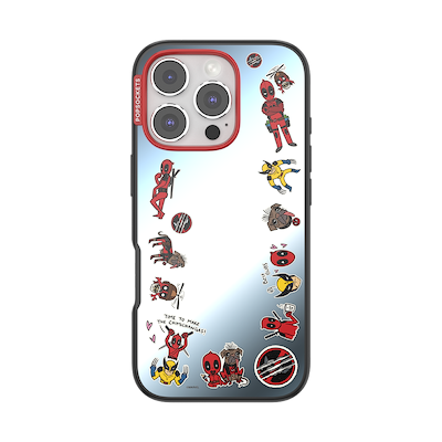 Mirror We Are Deadpool &mdash; iPhone 16 Pro MagSafe Case