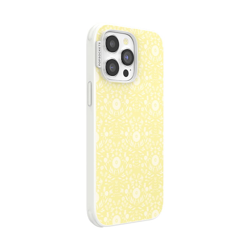 Lemon Lace &mdash; iPhone 14 Pro Max MagSafe Case image number 1
