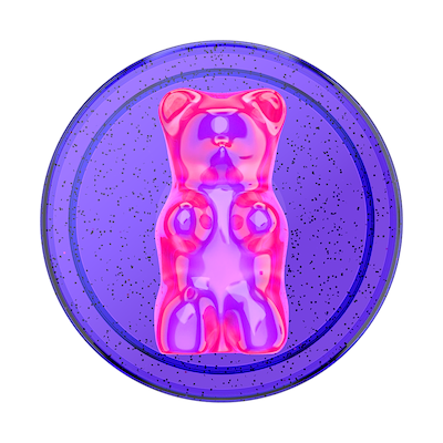 Secondary image for hover Bon Bon Gummy Bear Purple Punch &mdash; Adhesive PopGrip