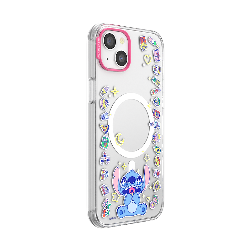 Stitch Snack Attack &mdash; iPhone 14 Plus MagSafe Case image number 1
