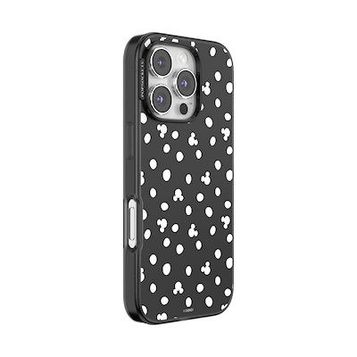 Secondary image for hover Translucent Black Mickey Polka Dot &mdash; iPhone 16 Pro MagSafe Case