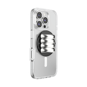 Enamel Puffy Stack Silver &mdash;  MagSafe PopGrip image number 9