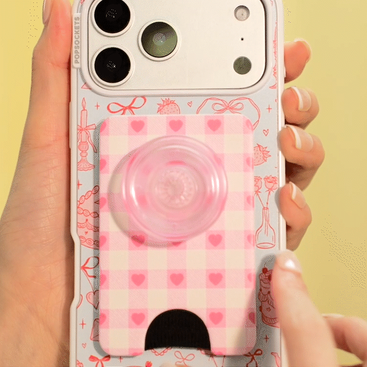 Blush Gingham &mdash; MagSafe PopWallet+ image number 2