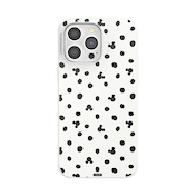 White Mickey Polka Dot &mdash; iPhone 14 Pro Max MagSafe Case image number 1