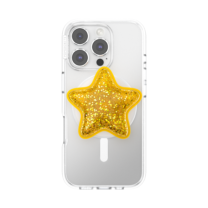 Tidepool Squishy Star Gold &mdash; MagSafe PopGrip image number 6