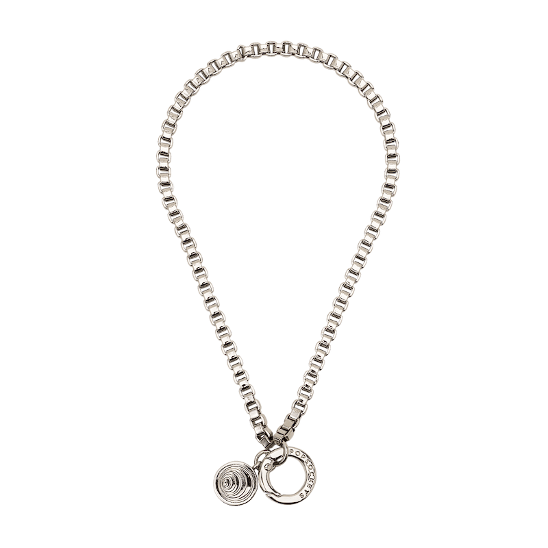 Silver Box Chain &mdash; Phone Wristlet image number 0