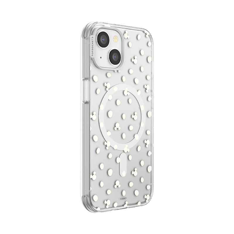 Clear Mickey Polka Dot&nbsp; &mdash; iPhone 13 MagSafe Case image number 1