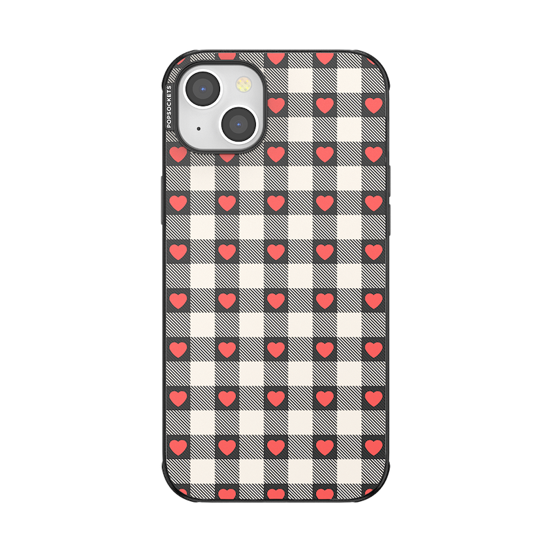 Heartbreaker Gingham &mdash; iPhone 14 Plus MagSafe Case image number 0
